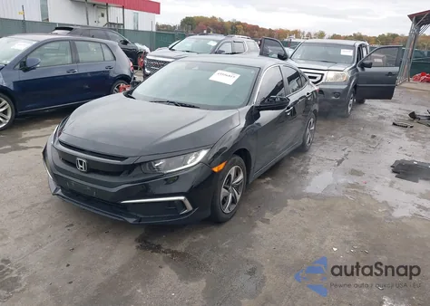 2020 Honda Civic Lx from USA, damaged, VIN 2HGFC2F64LH584879